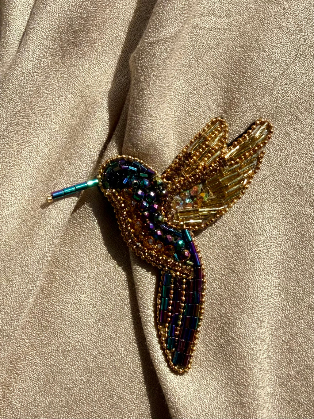 Hummin Bird Brooch