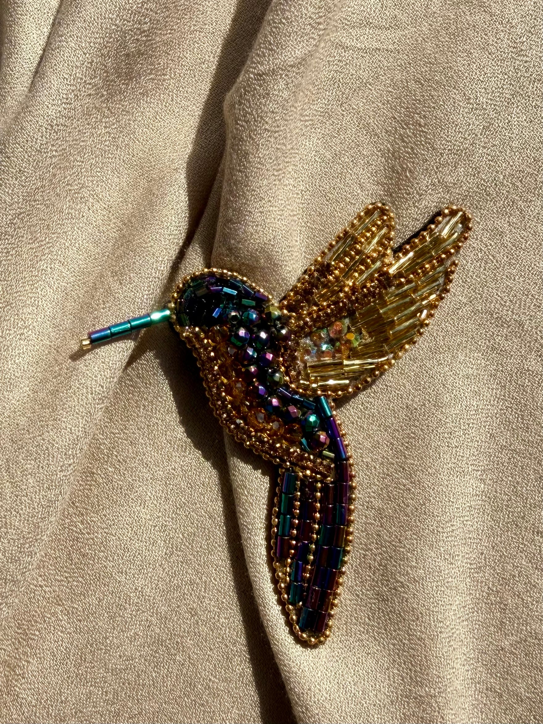 Hummin Bird Brooch