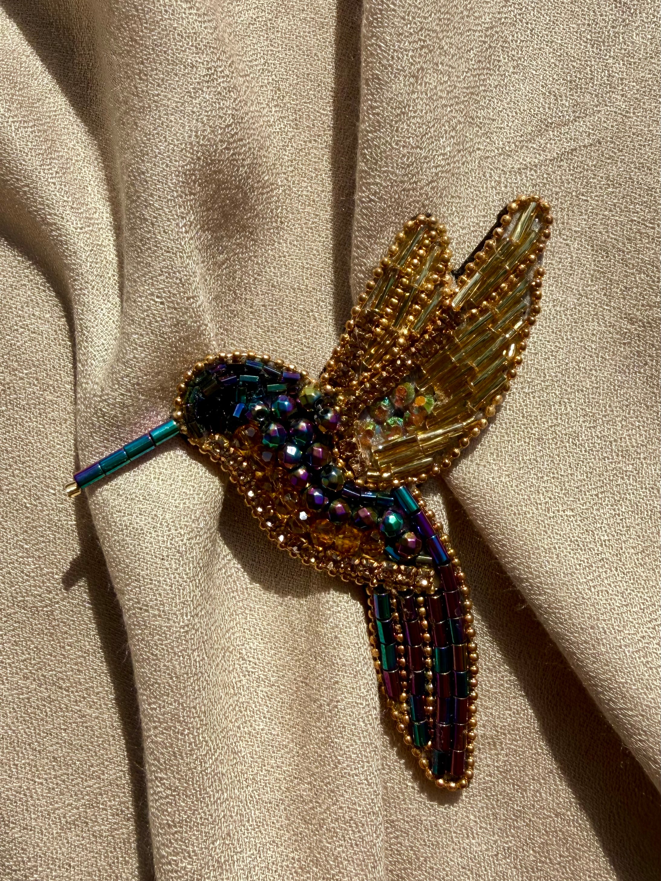 Hummin Bird Brooch