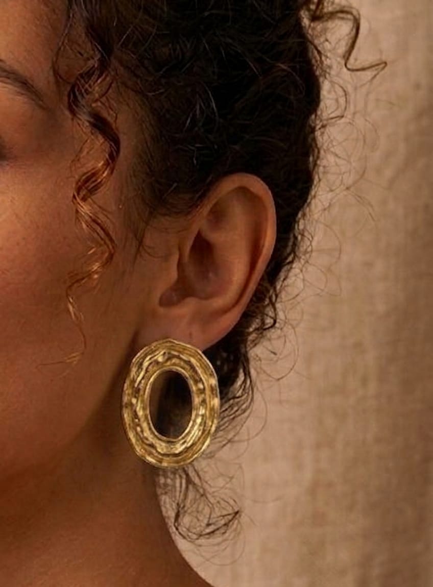 Melted Luna Earing
