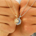 Couple Sun and Moon Necklace