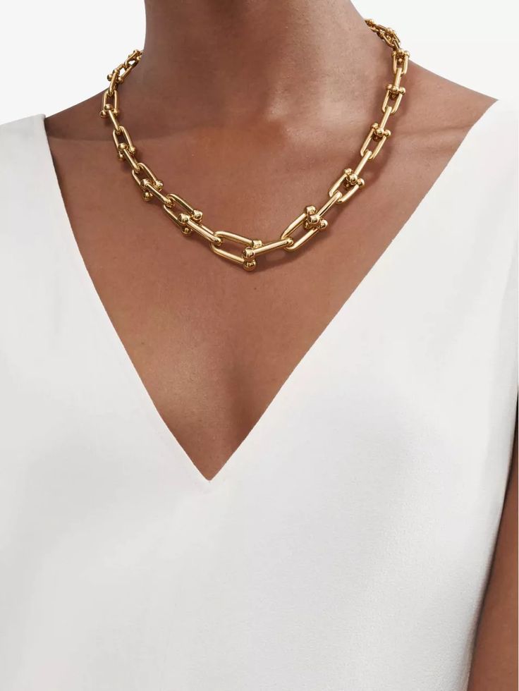 Gold Tiffany Necklace