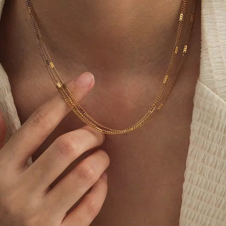 Layers Golden Necklace
