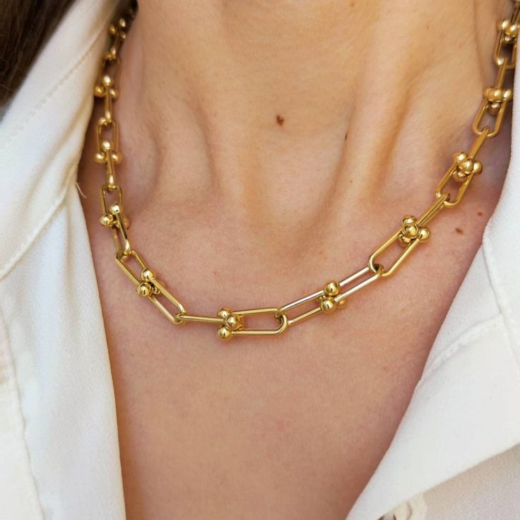 Gold Tiffany Necklace