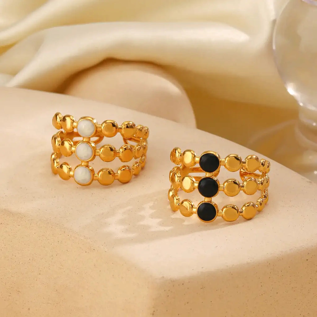 Three Layer Shell Ring
