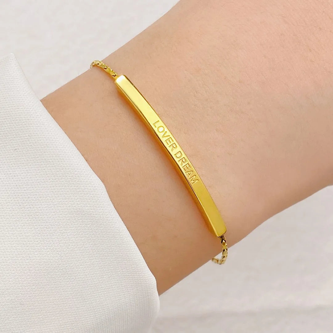 Lover Dream Golden Bracelet