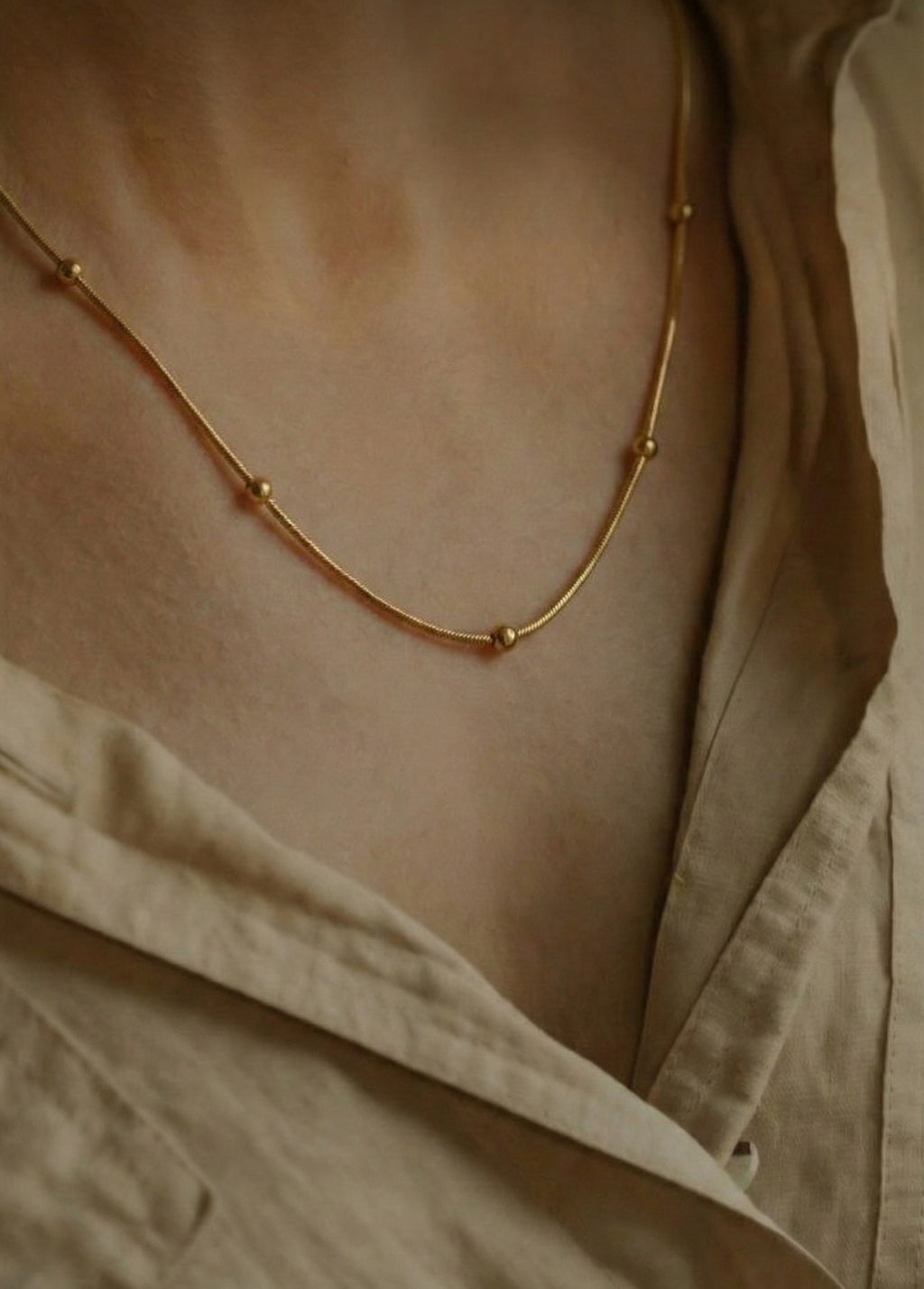 Bony Levy Golden Necklace