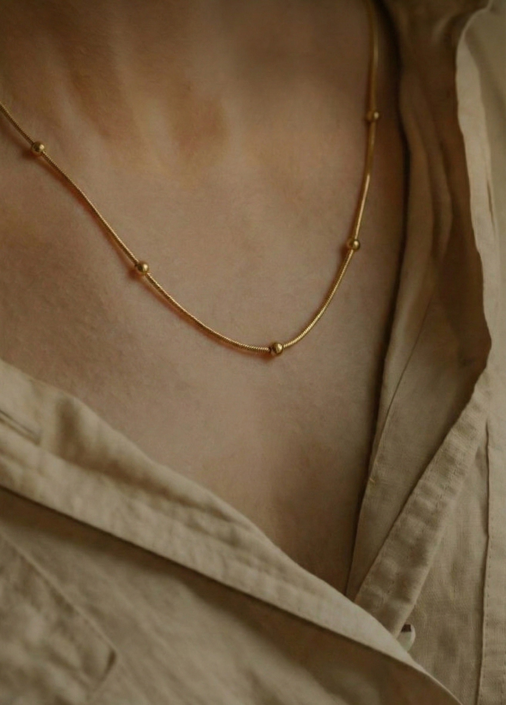 Bony Levy Golden Necklace