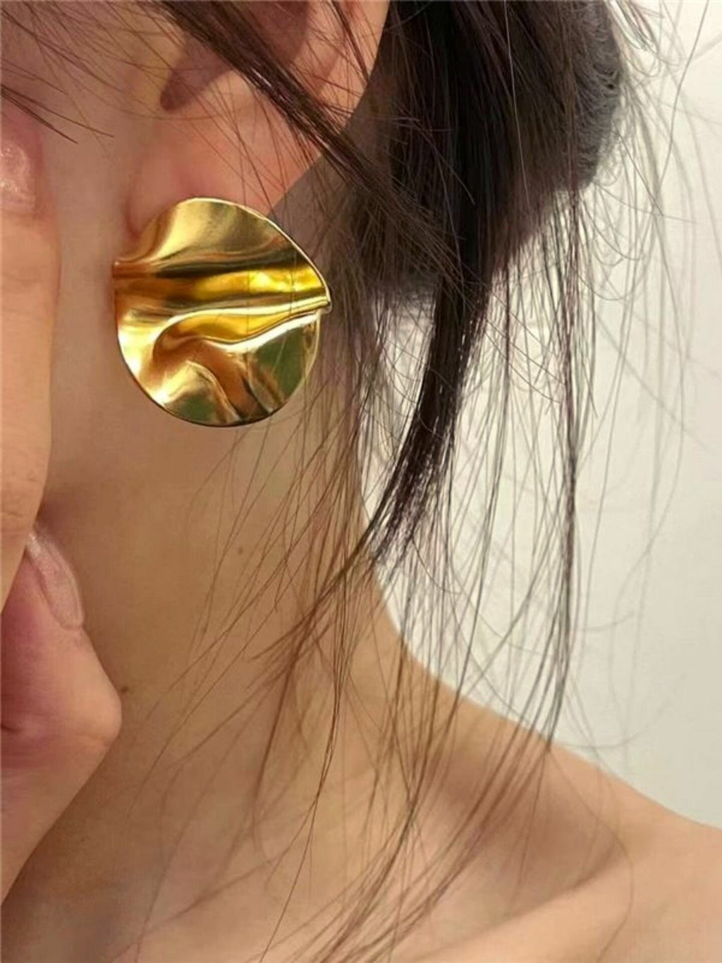 Wavy Rounded Chunky Earing