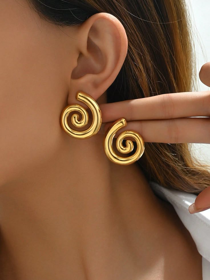 Spiral Chunky Earing