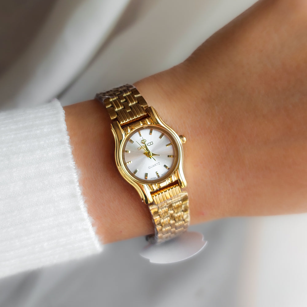 Seifco Circle Watch Gold and Silver