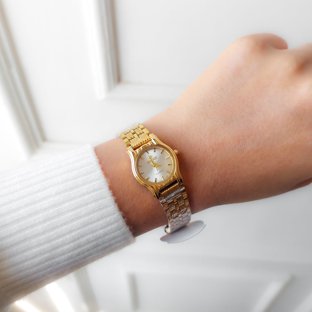 Seifco Circle Watch Gold and Silver