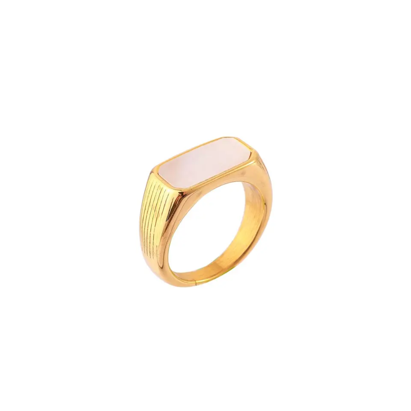 Rectangular Shell Ring
