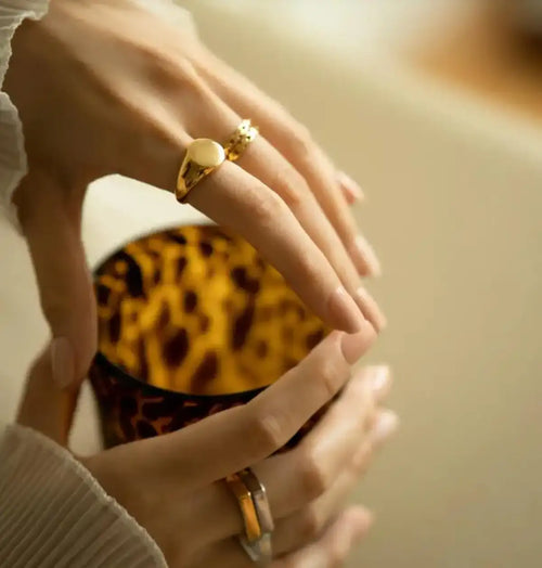 Circular Stamp Ring