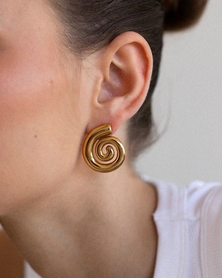 Spiral Chunky Earing