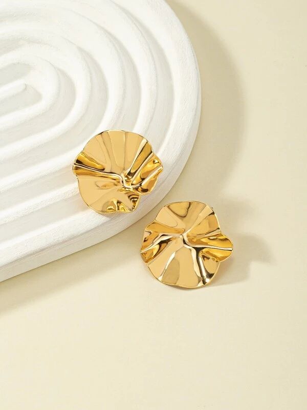 Wavy Rounded Chunky Earing