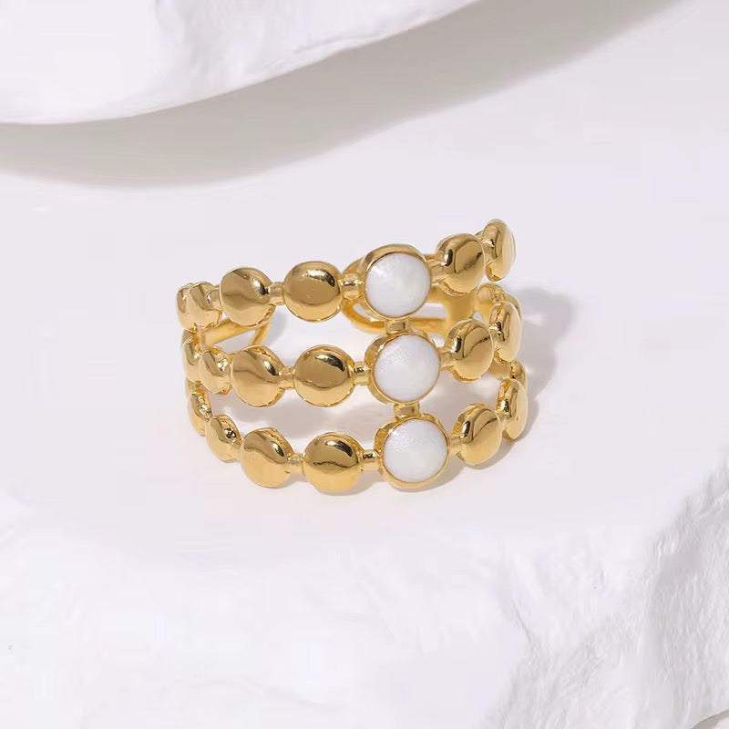Three Layer Shell Ring