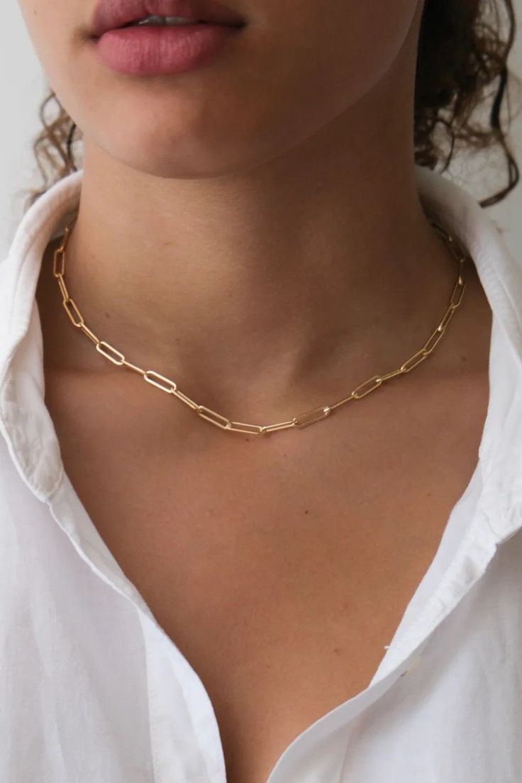 Harber Chain Golden Necklace
