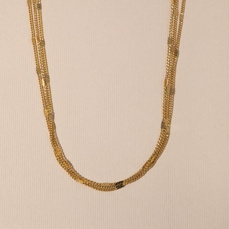 Layers Golden Necklace