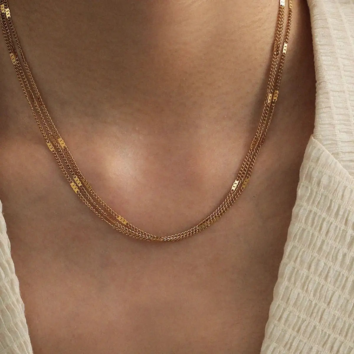 Layers Golden Necklace