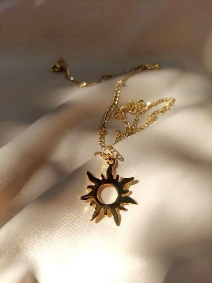 Sun Golden Necklace