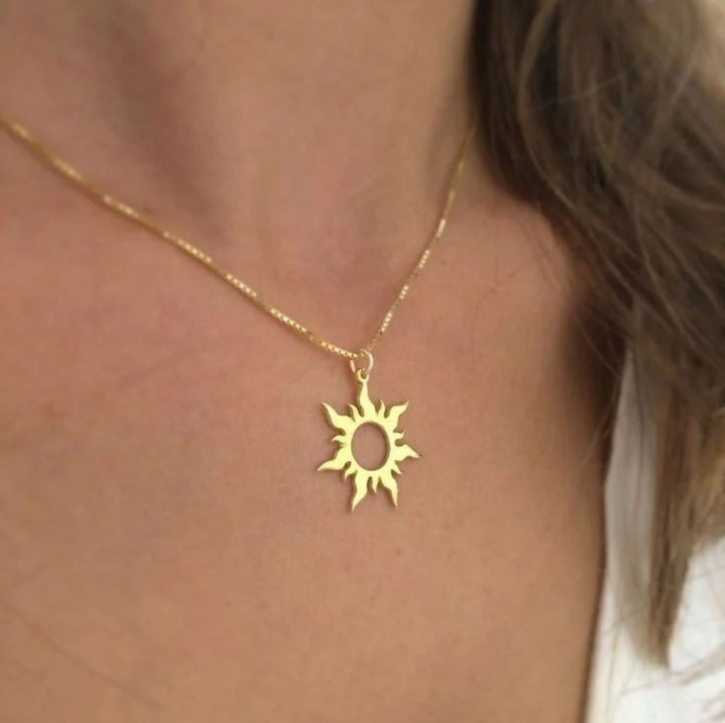 Sun Golden Necklace