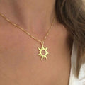 Sun Golden Necklace