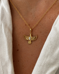 Golden Hawk Necklace