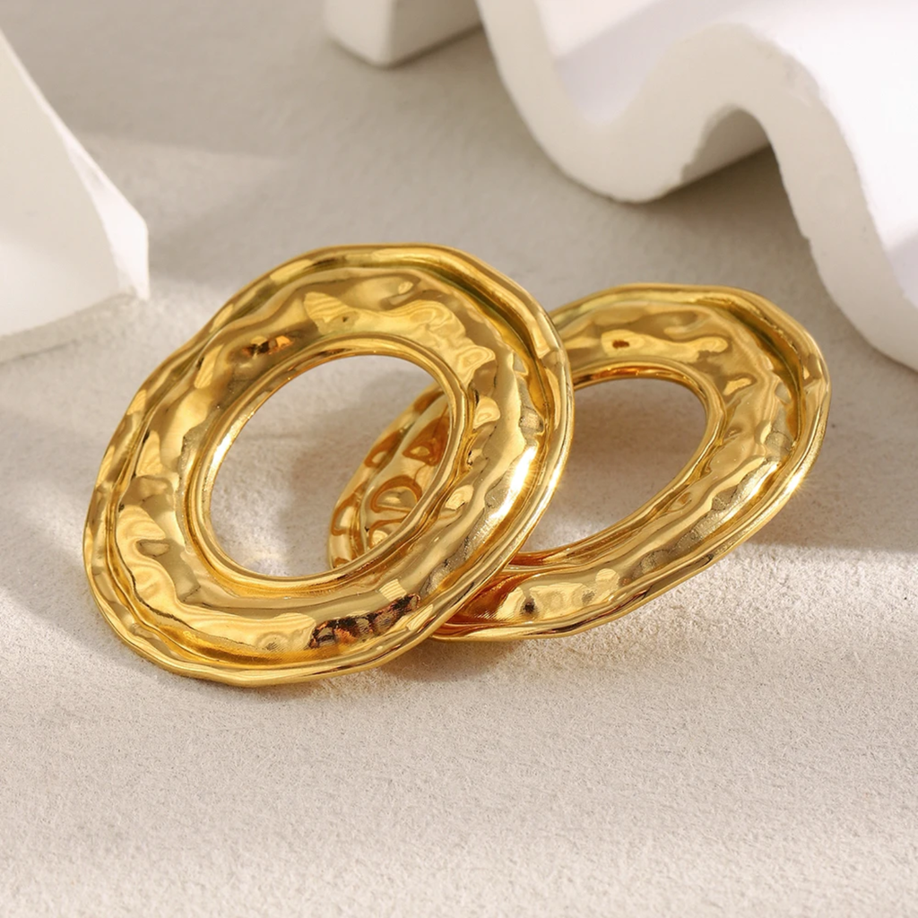 Melted Luna Earing