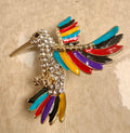 Pavé Bird Brooch