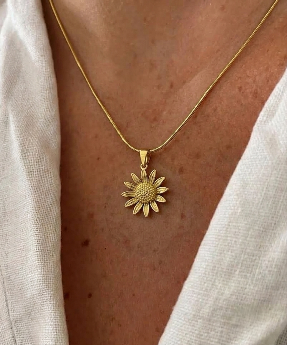 Sunflower Necklace