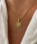 Sunflower Necklace
