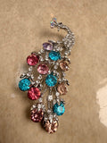 Sovereign Peacock Brooch