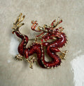 Serpentine Guard Brooch
