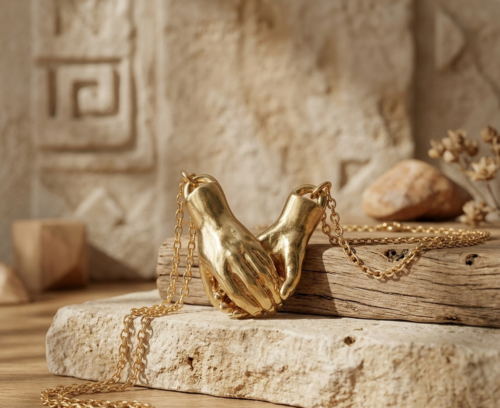 Ma'aya Golden Necklaces