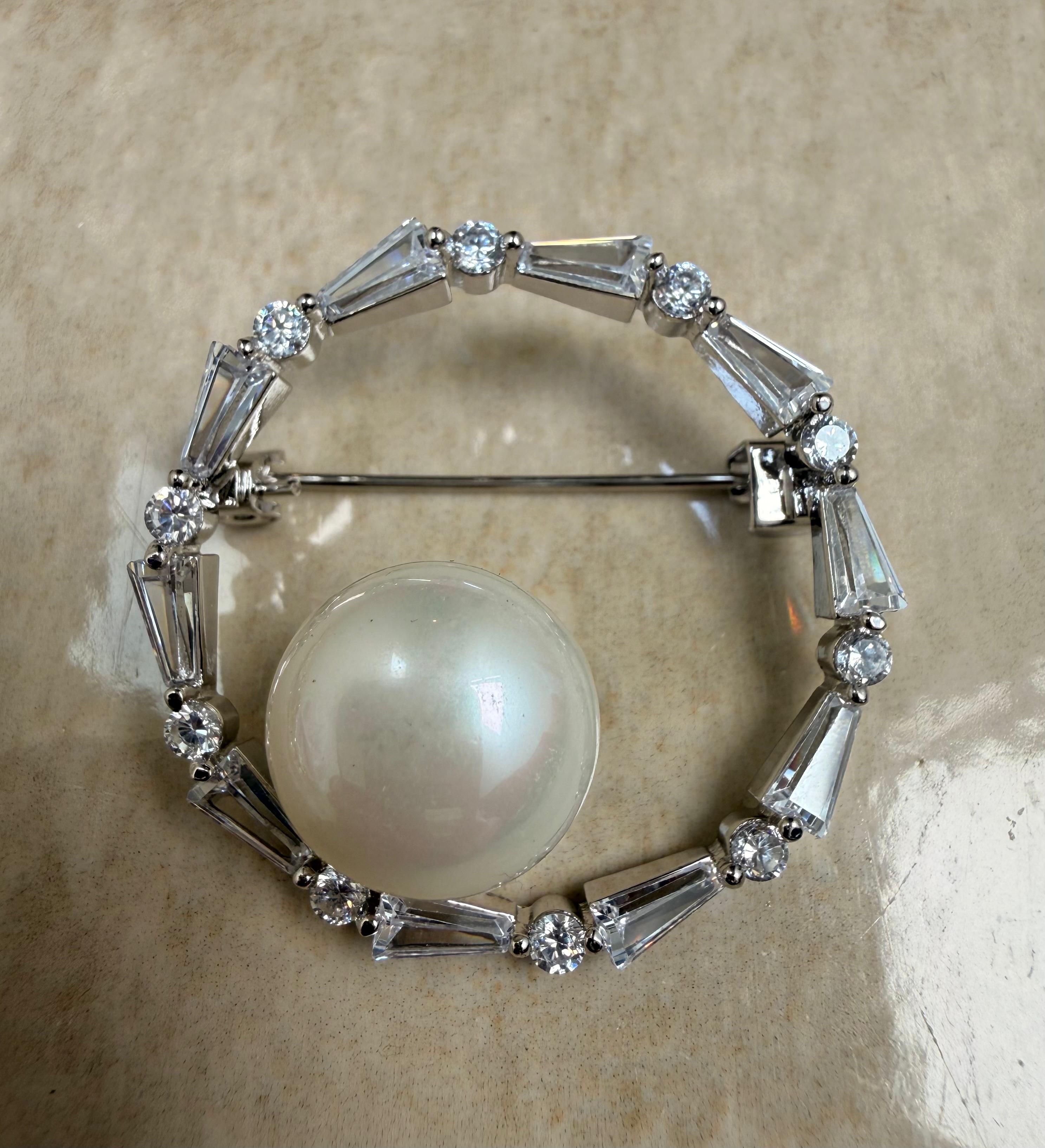 Baguette Brooch