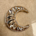 Marquise Moon Brooch