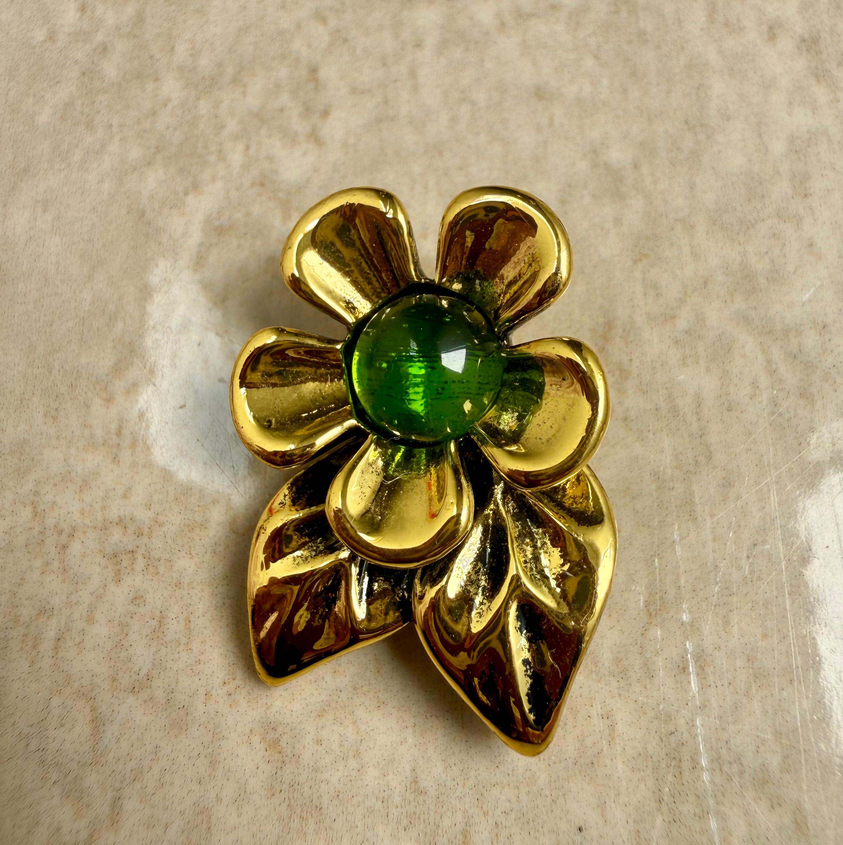 Sculptural Bloom Brooch