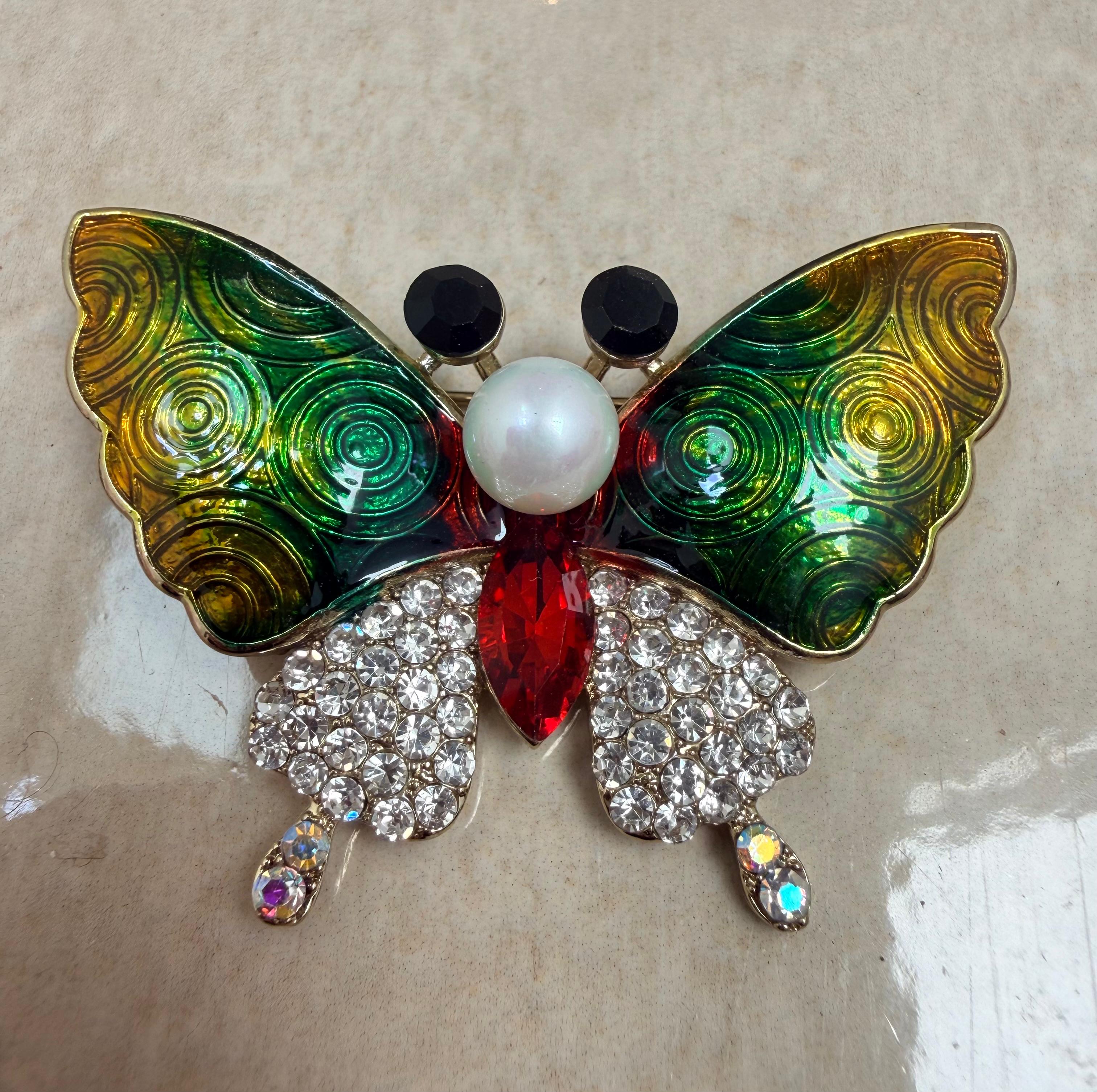 Canopy Moth Brooch